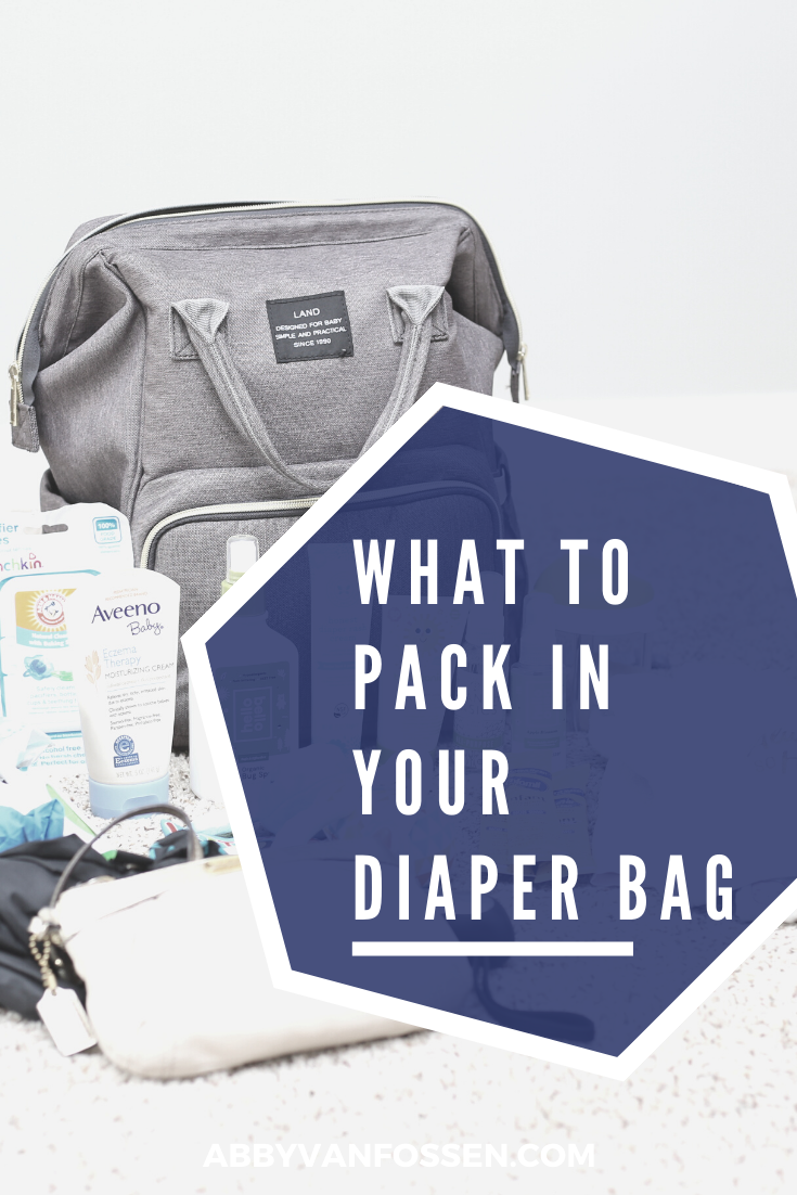 Diaper Bag Essentials – Abby Van Fossen